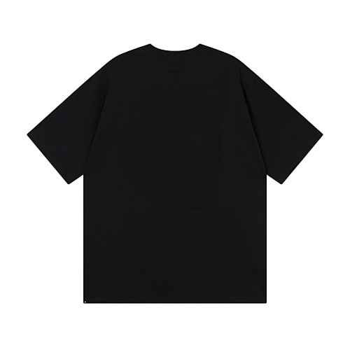 EM Sneakers Balenciaga Vintage Emblem Direct-to-Garment Printed T-Shirt Black /Gray