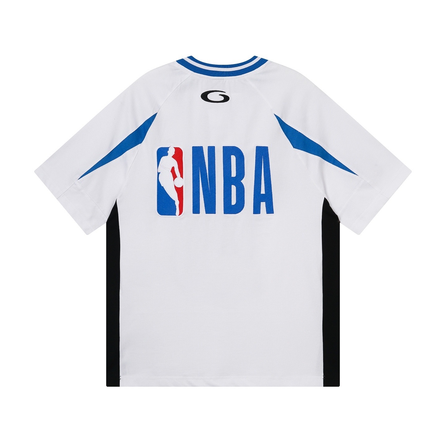 EM Sneakers Balenciaga x NBA Collaboration Series Oversized Color-block T-Shirt Black /White /Red