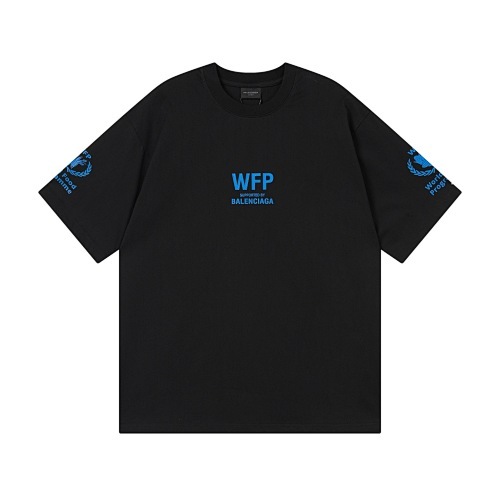 EM Sneakers Balenciaga x WFP Charity Limited Edition T-Shirt Black /Apricot