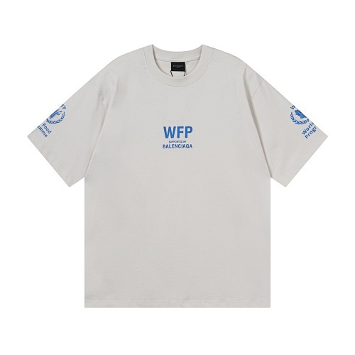 EM Sneakers Balenciaga x WFP Charity Limited Edition T-Shirt Black /Apricot