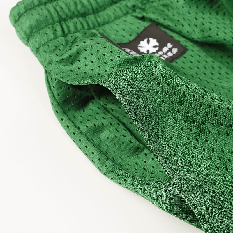 EM Sneakers Chrome Hearts Floral Nylon Mesh Jersey Pants Green