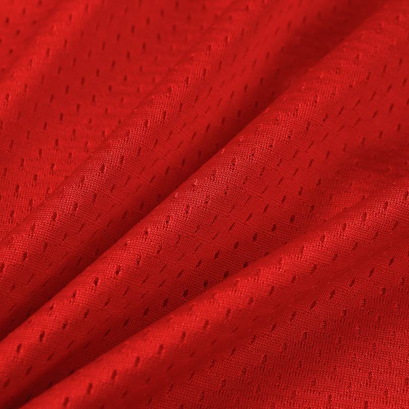 EM Sneakers Chrome Hearts Floral Nylon Mesh Jersey Pants Red