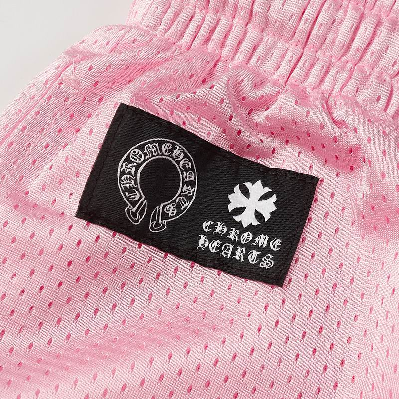 EM Sneakers Chrome Hearts Love You Mesh Warm Up Long Sleeve & Short Pants Sets Jersey Pink