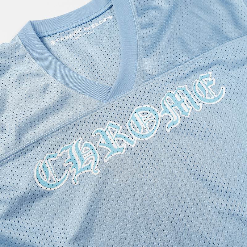 EM Sneakers Chrome Hearts Love You Mesh Warm Up Long Sleeve Jersey Blue