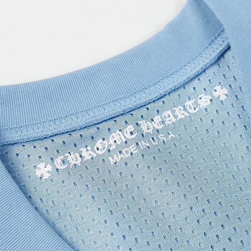 EM Sneakers Chrome Hearts Love You Mesh Warm Up Long Sleeve Jersey Blue