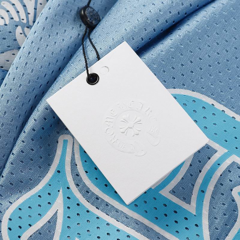 EM Sneakers Chrome Hearts Love You Mesh Warm Up Long Sleeve Jersey Blue