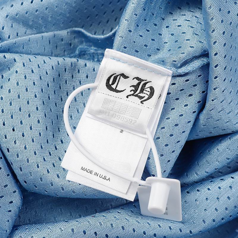 EM Sneakers Chrome Hearts Love You Mesh Warm Up Long Sleeve Jersey Blue