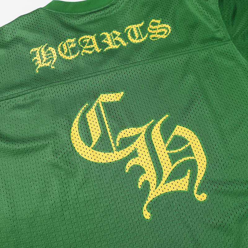 EM Sneakers Chrome Hearts Love You Mesh Warm Up Long Sleeve Jersey Green