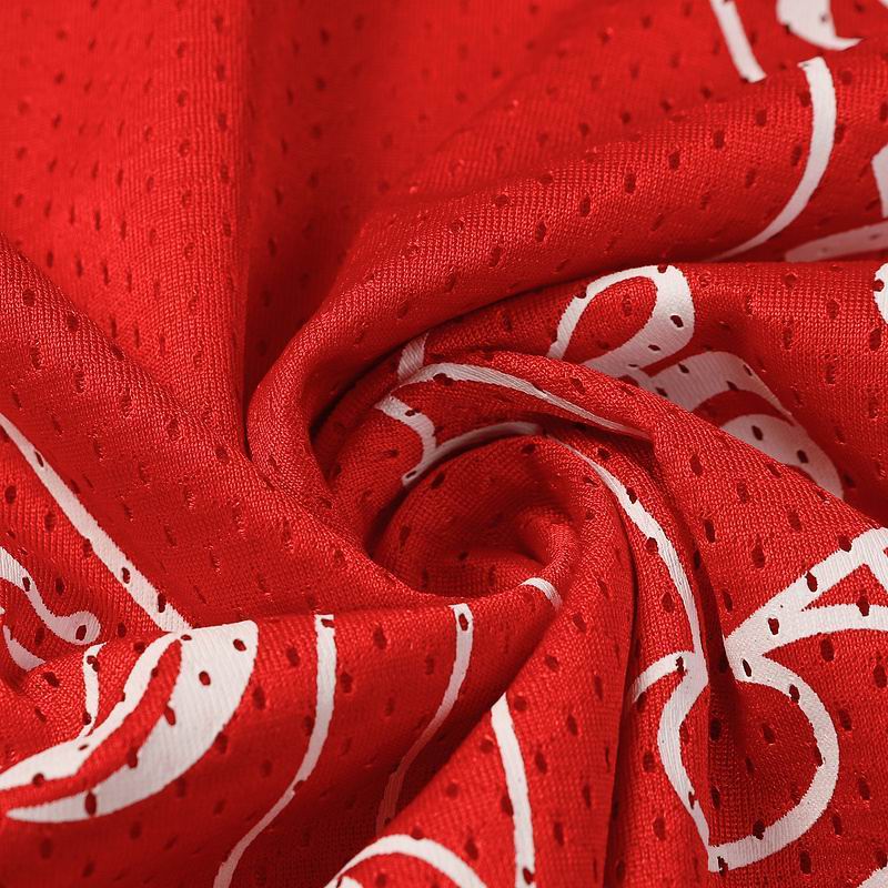 EM Sneakers Chrome Hearts Love You Mesh Warm Up Long Sleeve Jersey Red