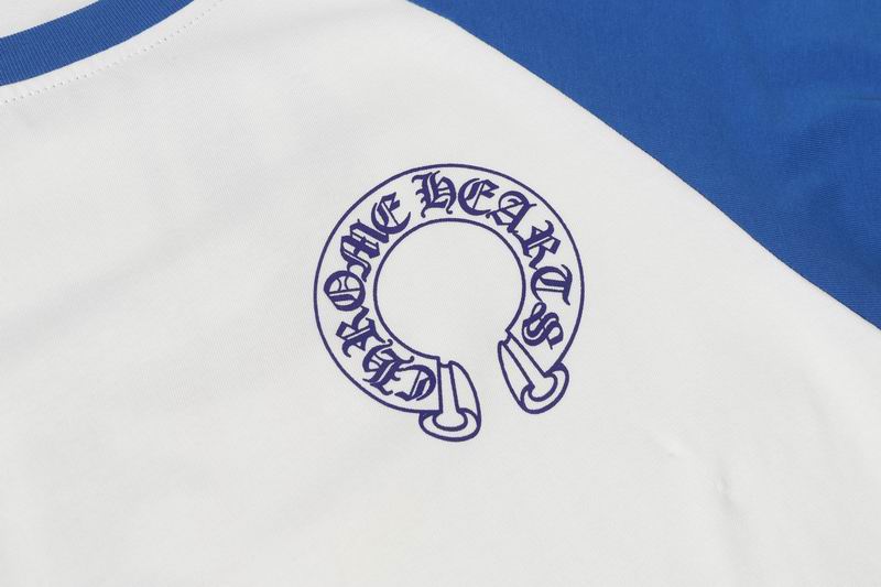 EM Sneakers Chrome Hearts Sanskrit Blue White Long Sleeve