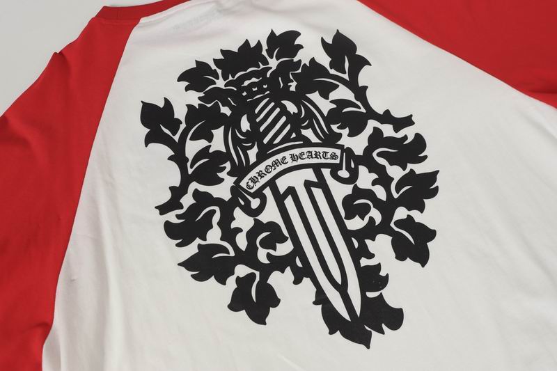 EM Sneakers Chrome Hearts Sanskrit Red Long Sleeve