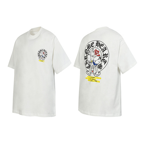 EM Sneakers Chrome Hearts T-Shirt -2229 Black /White