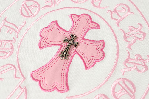 EM Sneakers Chrome Hearts T-Shirt -2207 Black /White /Pink