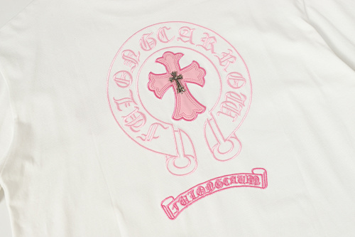 EM Sneakers Chrome Hearts T-Shirt -2207 Black /White /Pink