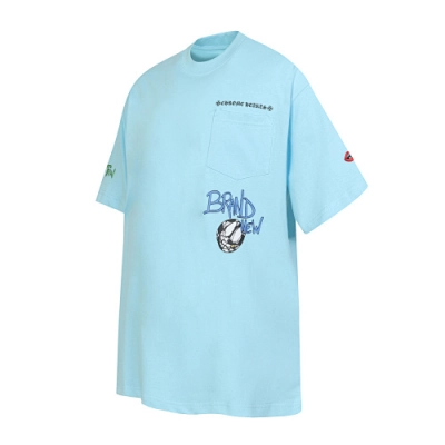 EM Sneakers Chrome Hearts T-Shirt -2220 Blue 02