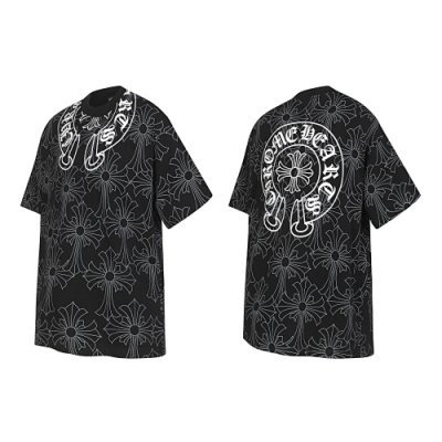 EM Sneakers Chrome Hearts T-Shirt -2251 Black /White 02