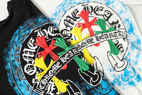 EM Sneakers Chrome Hearts T-Shirt -2255 Black /White