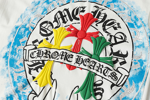 EM Sneakers Chrome Hearts T-Shirt -2255 Black /White