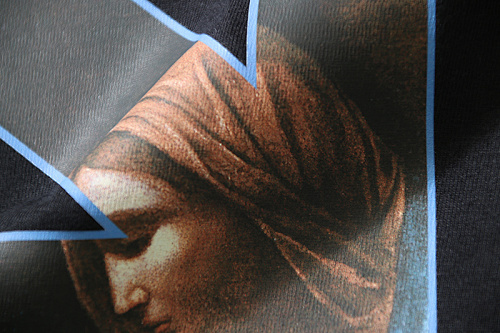 EM Sneakers OFF-WHITE Angel Arrows Print T-Shirt #179 Black /White