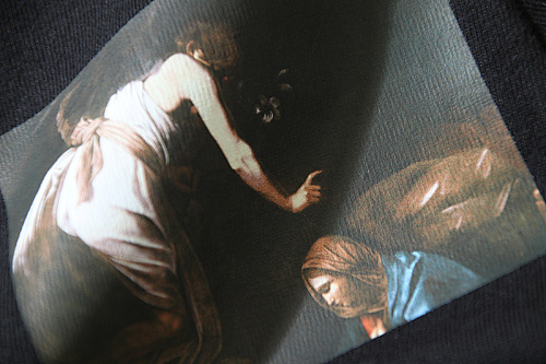 EM Sneakers OFF-WHITE Angel Arrows Print T-Shirt #179 Black /White