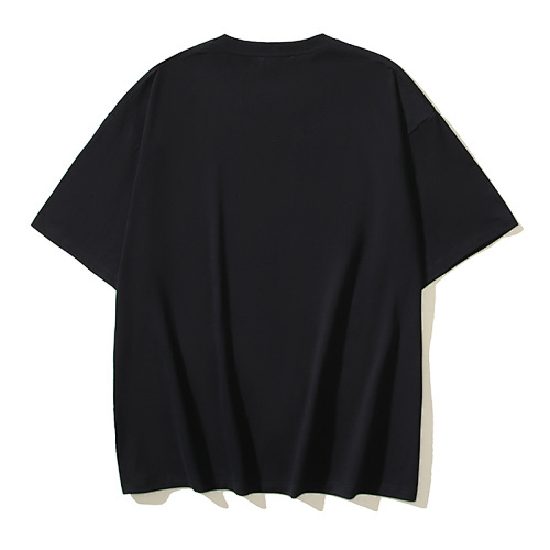 EM Sneakers OFF-WHITE Glitter Bead Arrow Print T-Shirt #172 Black /White /Blue