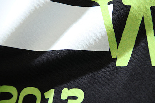 EM Sneakers OFF-WHITE Letter & Arrow Print T-Shirt #180 Black /White