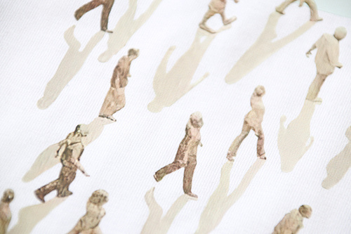 EM Sneakers OFF-WHITE Moonwalker Arrows Print T-Shirt #177 White