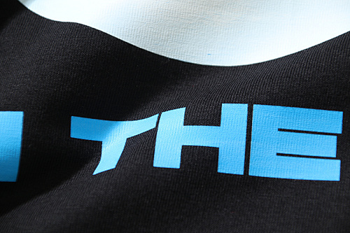 EM Sneakers ON THE GO Moon Print OFF-WHITE  T-Shirt #174 Black /White /Blue