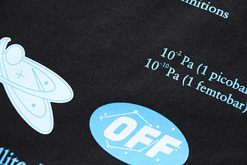 EM Sneakers ON THE GO Moon Print OFF-WHITE  T-Shirt #174 Black /White /Blue