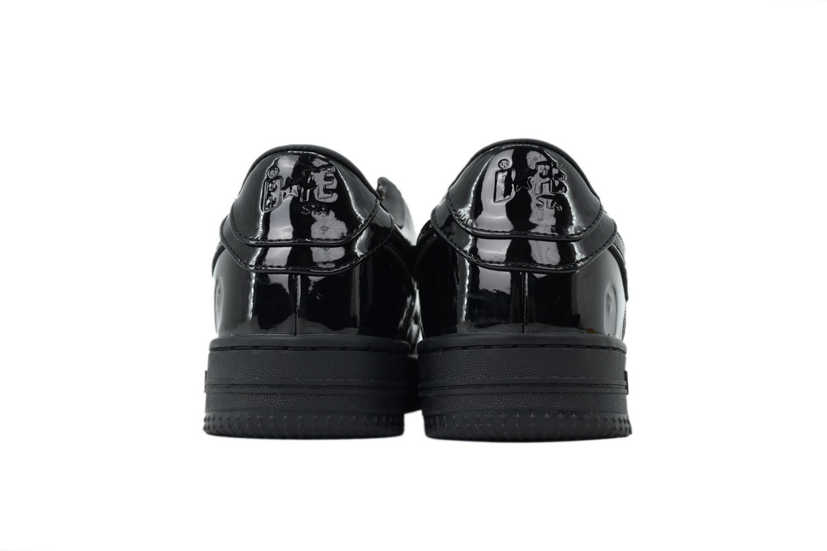 EM Sneakers A Bathing Ape Bape Sta Mirror Black