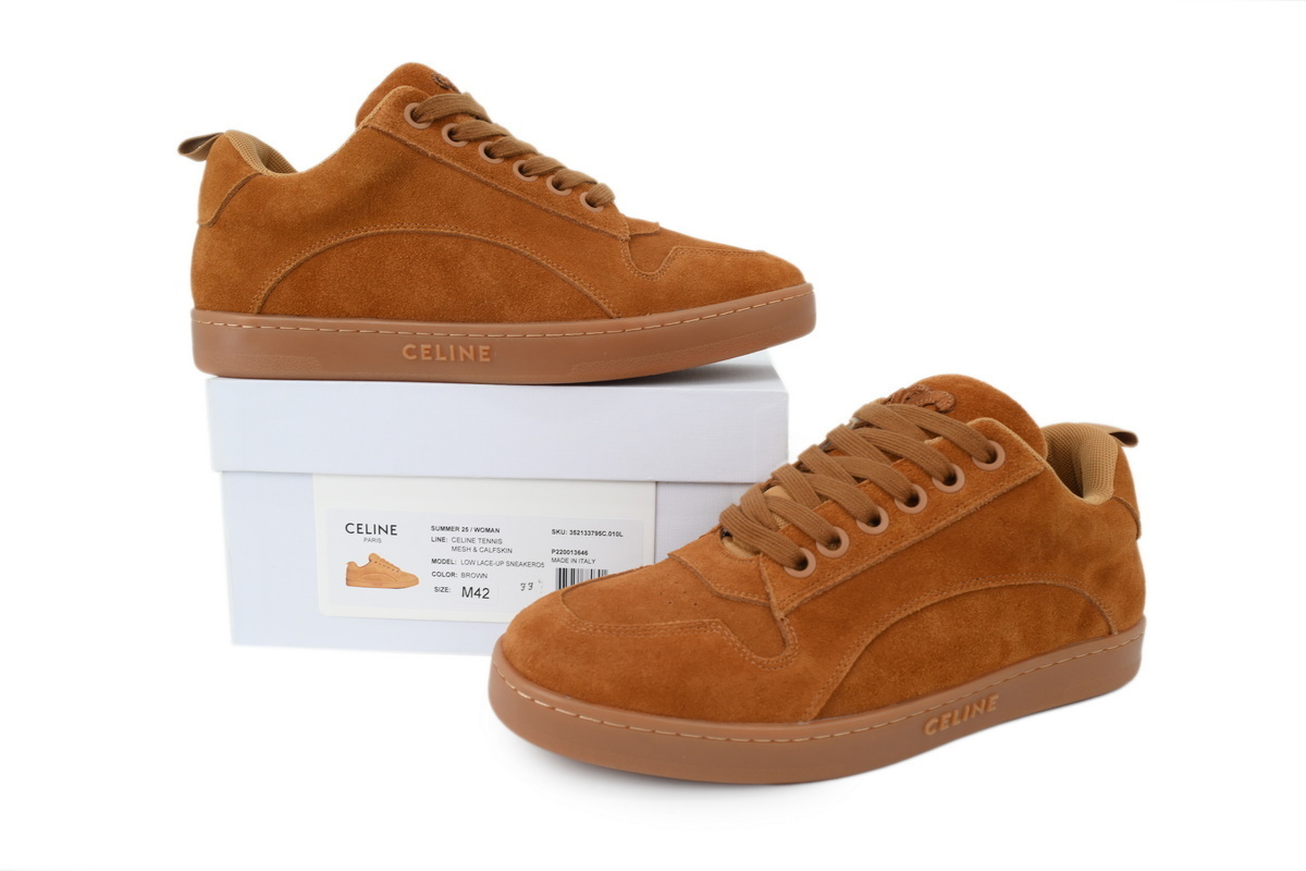 EM Sneakers Celine Huntington Low Brown