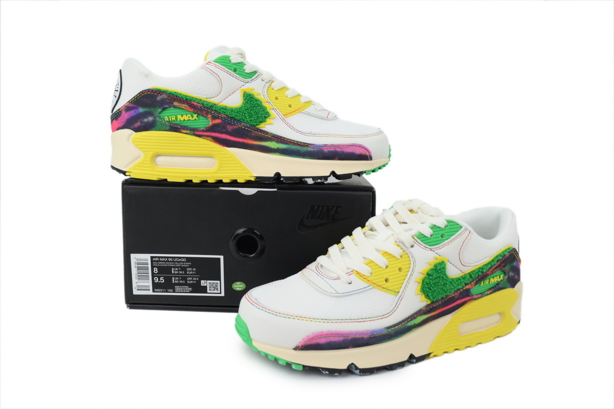 EM Sneakers Nike Air Max 90 × Grateful Dead x University Of Oregon Co Branded
