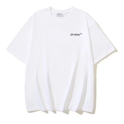 EM Sneakers OFF-WHITE Arrows Print T-Shirt #190 Black /White 02