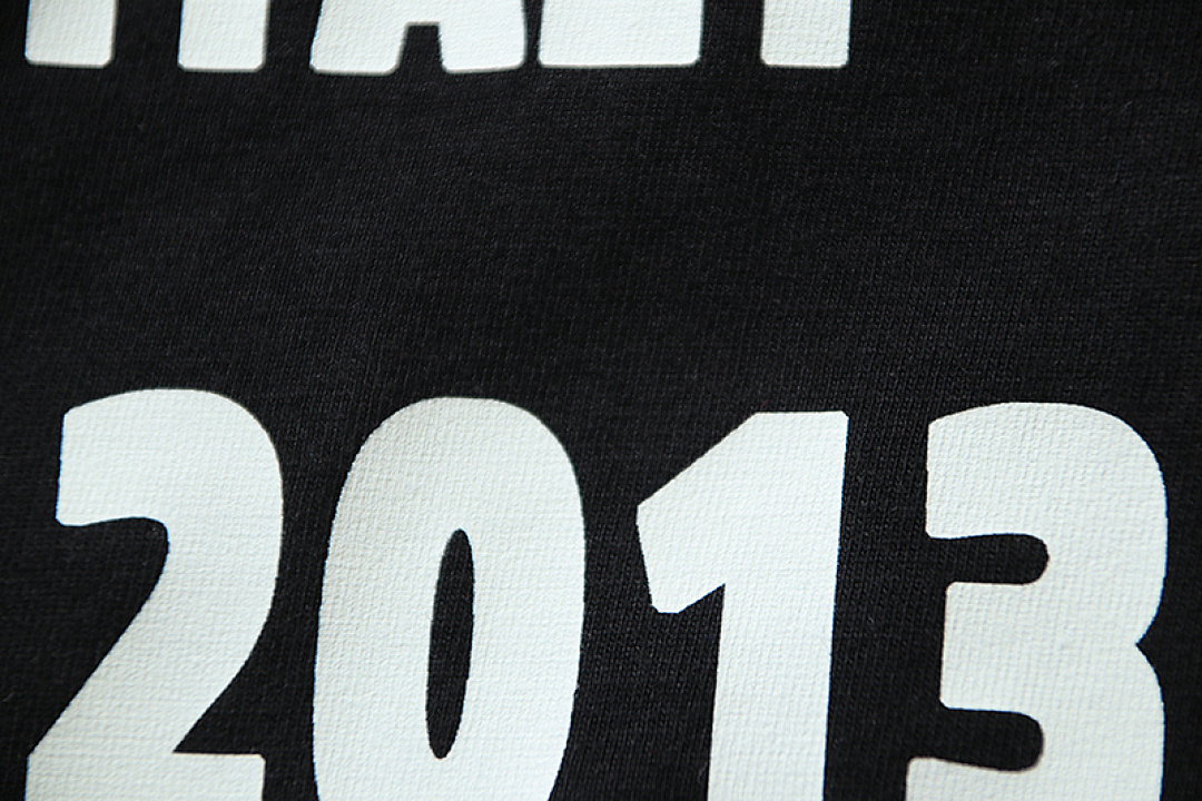 EM Sneakers OFF-WHITE Crystal Logo Print T-Shirt #188 Black