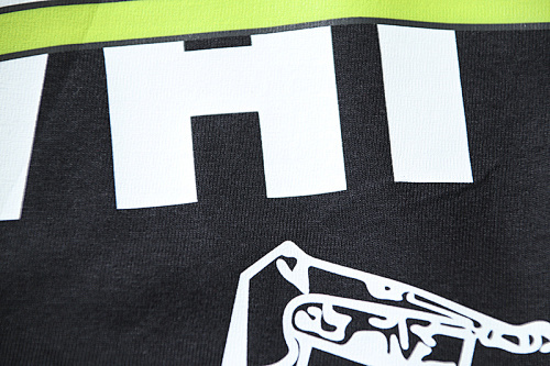 EM Sneakers OFF-WHITE Excavator Print T-Shirt #185 Black /White