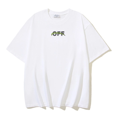 EM Sneakers OFF-WHITE Excavator Print T-Shirt #185 Black /White 02