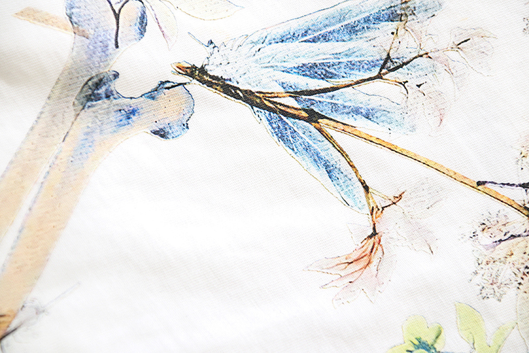 EM Sneakers OFF-WHITE Floral Arrows Print T-Shirt #186 Black /White