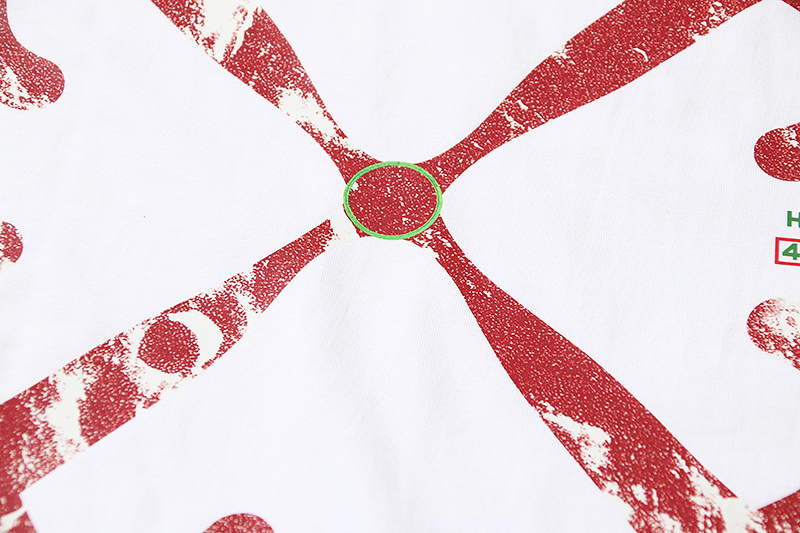 EM Sneakers OFF-WHITE Letter Print T-Shirt #184 Black /White