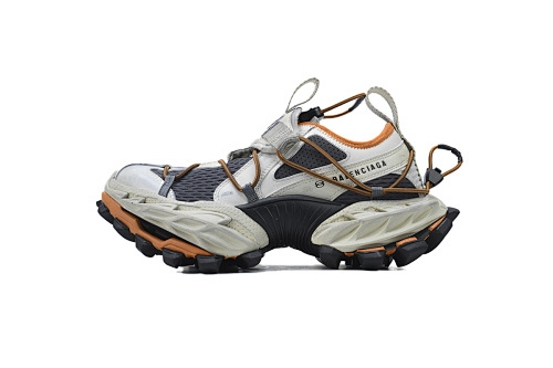 EM Sneakers Balenciaga Hike Sneaker Beige Orange