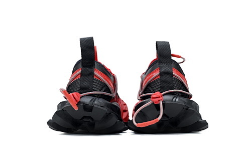 EM Sneakers Balenciaga Hike Sneaker Black and Red