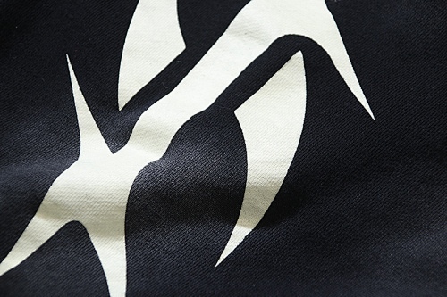 EM Sneakers Hellstar Distressed Casual Shorts with Washed and Splattered Ink #786 Washed Black