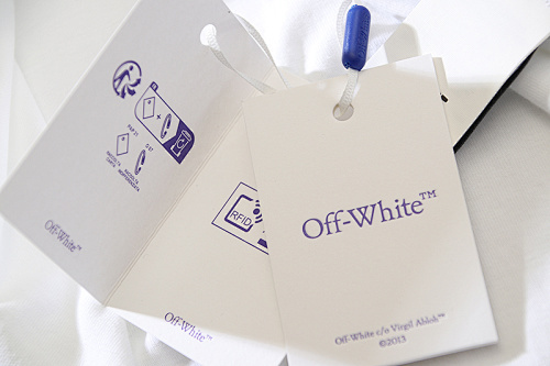 EM Sneakers OFF-WHITE "OFF" Bubble Print T-shirt #1091 White