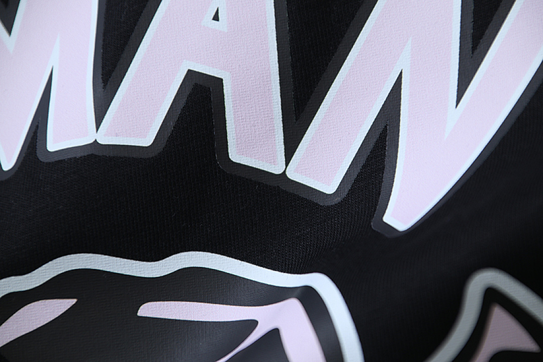 EM Sneakers OFF-WHITE Candy Print T-shirt #1131 Black /White