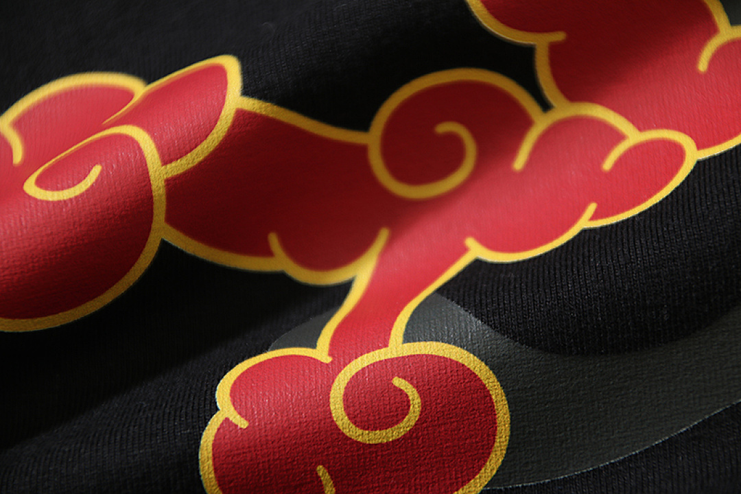 EM Sneakers OFF-WHITE ear of the Dragon Collection Arrows Print T-Shirt #198 Black /Red