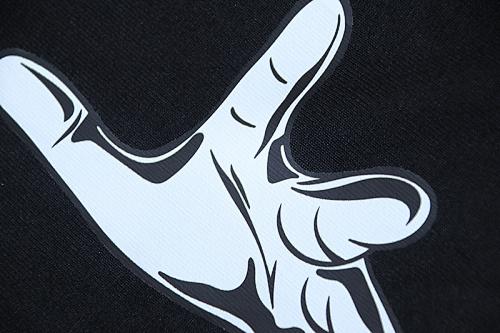 EM Sneakers OFF-WHITE Hand-printed Dice T-shirt #1102 Black /White