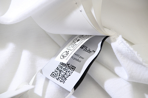 EM Sneakers OFF-WHITE Hollow Arrow Print T-Shirt #1025 Black /White /Gray