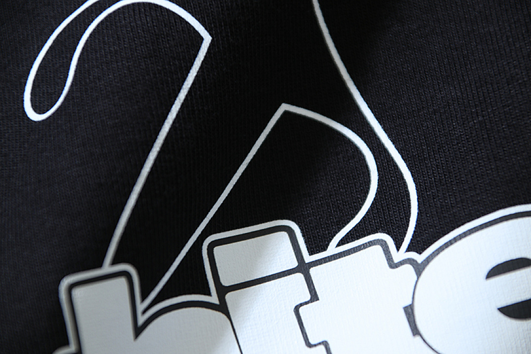 EM Sneakers OFF-WHITE Hollow Arrow Print T-shirt #1096 Black /White