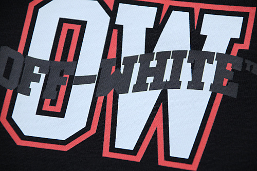 EM Sneakers OFF-WHITE OW Arrow Print T-shirt #1130 Black /White /Blue