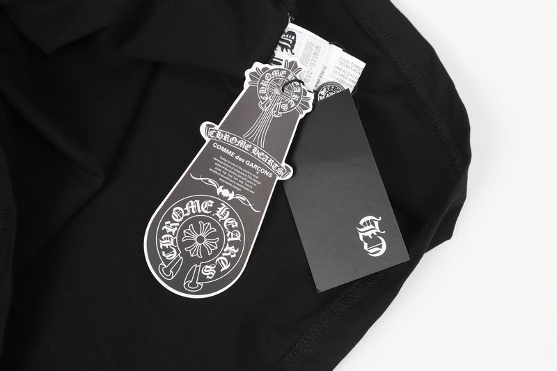 EM Sneakers Chrome Hearts 25FW Colorful Cross Print Long Sleeve Black