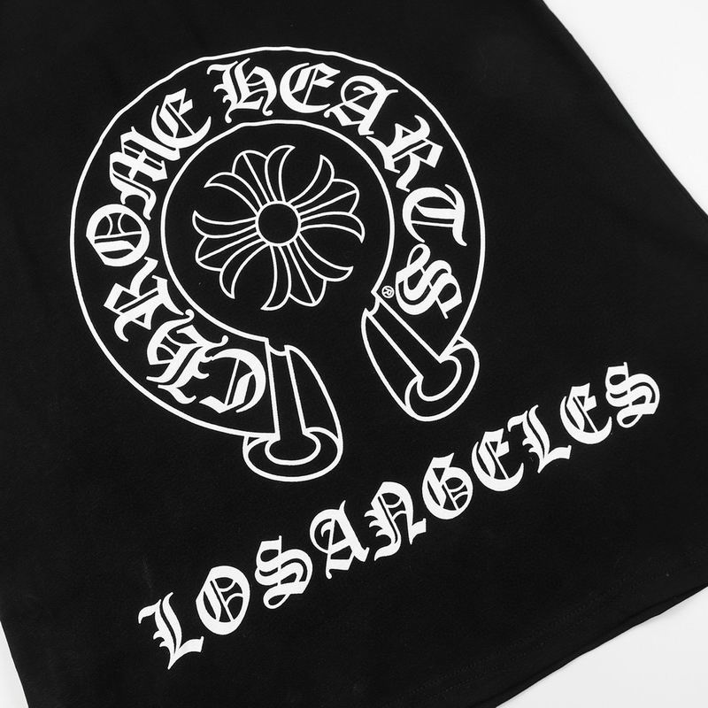 EM Sneakers Chrome Hearts 25FW Front and Back Horseshoe Pprint Long Sleeve Black